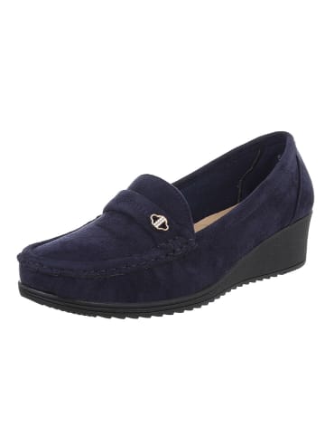 Ital-Design Halbschuh in Blau