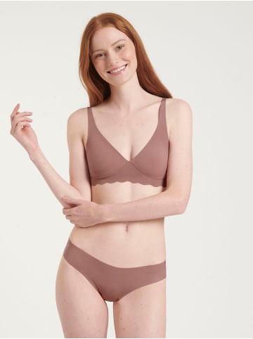 Sloggi Bügelloser BH ZERO Microfibre 2.0 Soft bra in CACAO