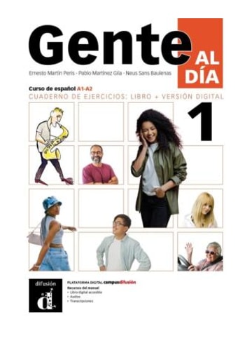 Klett Verlag Buch - Gente al día 1 A1-A2 - Edición híbrida