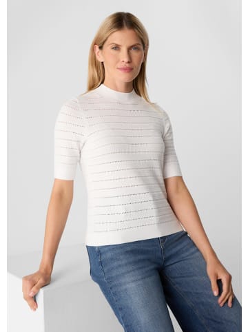 comma Strickpullover in 0120_weiß