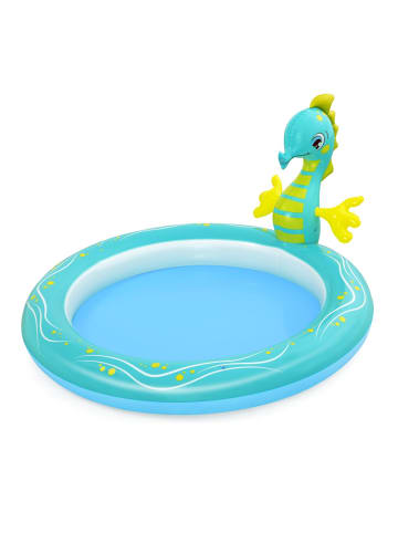 Bestway Planschbecken Splashy Seahorse™ 188 x 160 x 86 cm in Mehrfarbig ab 0 Monate