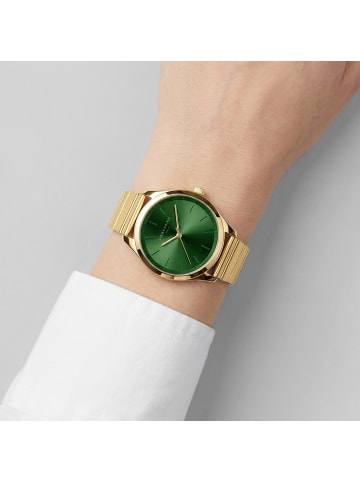 LIEBESKIND BERLIN Armbanduhr Round Staple in gold