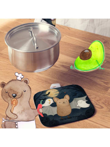 Mr. & Mrs. Panda Topflappen Fledermaus Gespenster Design ohne Sp... in Weiß