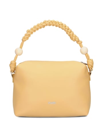Zwei Perla PE60 - Schultertasche 27 cm (off-white) in gelb