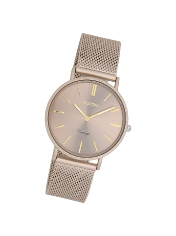 Oozoo Analog-Armbanduhr Oozoo Vintage Series braun mittel (ca. 36mm)