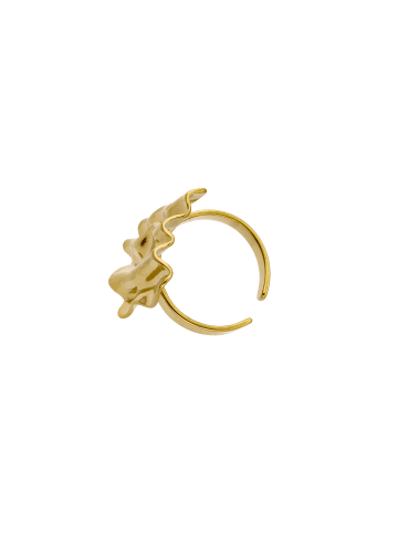 usha WHITE LABEL Women Adjustable Ring in Gold