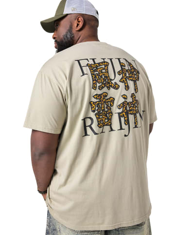 STHUGE Kurzarm T-Shirt in flachs