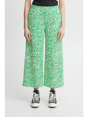 ICHI IHKATE PRINT PA15 Regular fit in Greenbriar Ikat Print