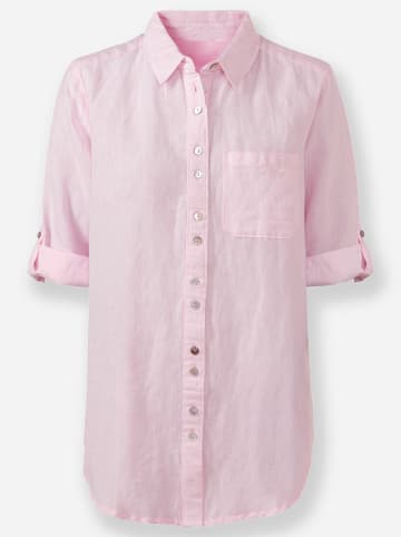 Heine Hemdbluse in hellrosé