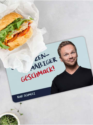 Ralf Schmitz Ralf Schmitz Schmitzenmäßiger Geschmack Frühstücksbrettchen in blau
