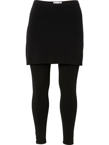 sheego Leggings in schwarz