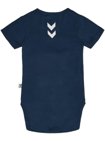 Hummel Kinder Kurzarmbody in Blau