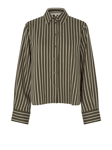 SECOND FEMALE SYRACUSE NEW SHIRT Hemdbluse in Demitasse