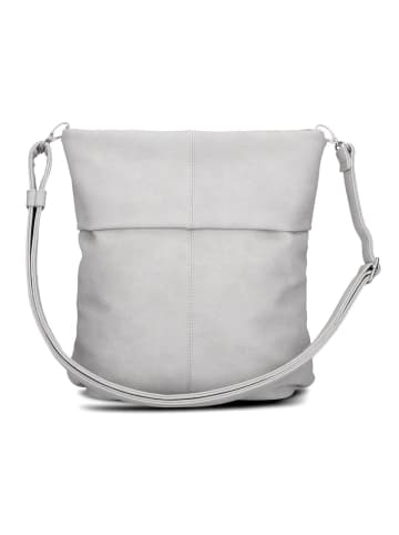 Zwei Mademoiselle.M Schultertasche 31 cm in nubuk ice