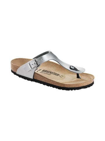 Birkenstock Zehentrenner Gizeh BF in Silber