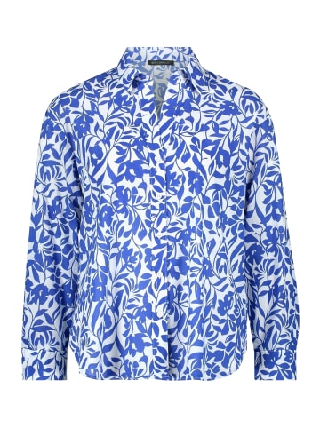 Betty Barclay Longbluse langarm in Weiß/Blau