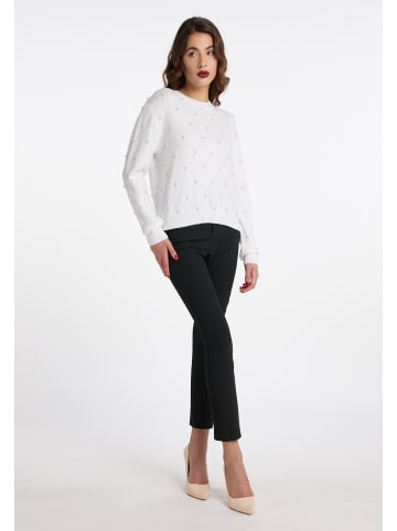faina Strickpullover in Weiss