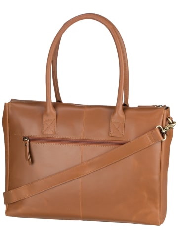 Burkely Aktentasche Vintage Valerie Laptopbag 15'' in Cognac