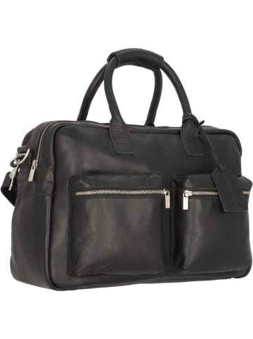 Cowboysbag The Diaper Bag Wickeltasche Leder 39 cm in black