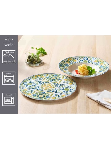 Ritzenhoff & Breker 4er Set Pastateller Roma Verde in ø 30,5 cm in grün