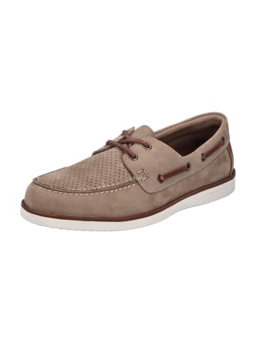 rieker Bootsschuhe in Beige