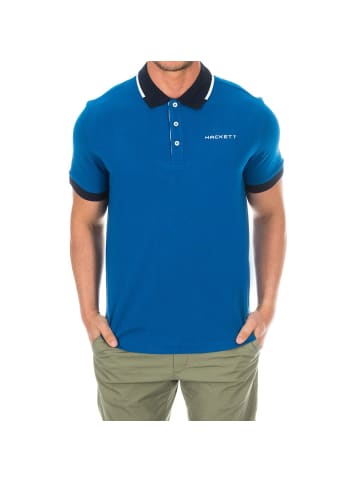 Hackett London Poloshirt in Blue