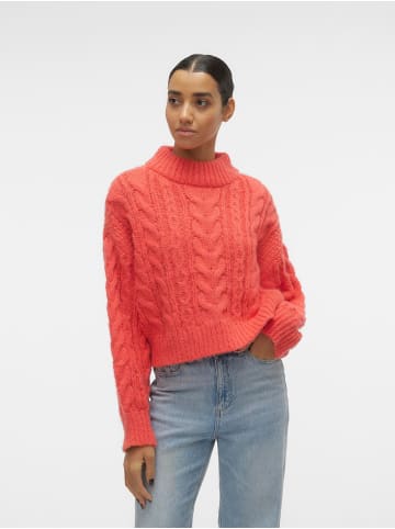 Vero Moda Strickpullover in Cayenne