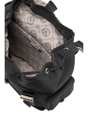 Carlo Colucci Tagesrucksack Cotini in Schwarz