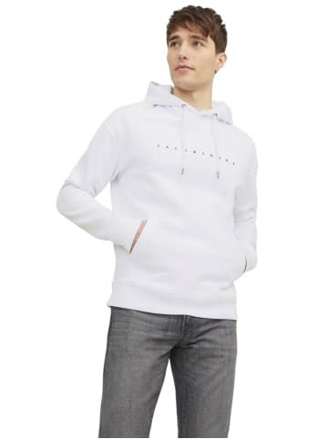 Jack & Jones Sweatshirt JJESTAR JJ SWEAT HOOD in Weiß