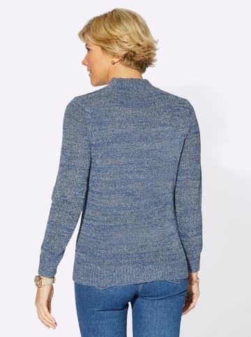 WITT WEIDEN Pullover in jeansblau-meliert