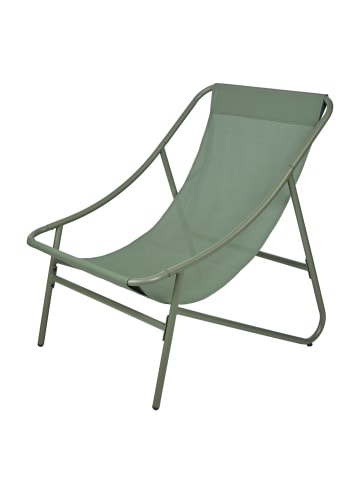 Butlers Sessel COZY TOWN mit Kissen in Olivgrün