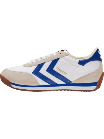 Hummel Hummel Sneaker Low Stadion Unisex Erwachsene in WHITE/BLUE