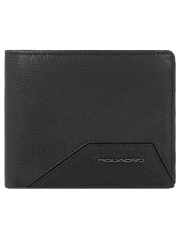 Piquadro Rhino Geldbörse RFID Schutz Leder 11 cm in black