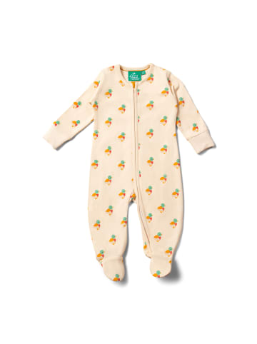 Little Green Radicals Zip Bio-Strampler  in Creme