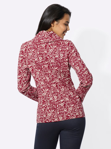 Sieh an! Freizeit-Sweatshirt in kirsche-champagner-bedruckt
