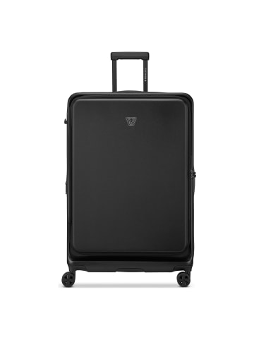 Roncato Florence 4 Rollen Trolley 79 cm mit Dehnfalte in black
