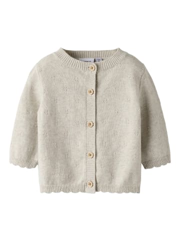 name it Strickjacke in Peyote Melange