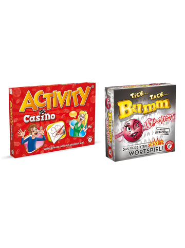 Piatnik 2er Bundle - Activity Casino + Tick Tack Bumm Vibrations in mehrfarbig