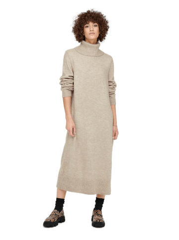 ONLY Kleid ONLBRANDIE in Beige