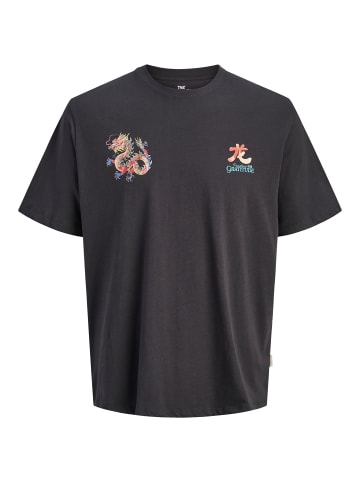 JACK & JONES PLUS T-shirt in Phantom