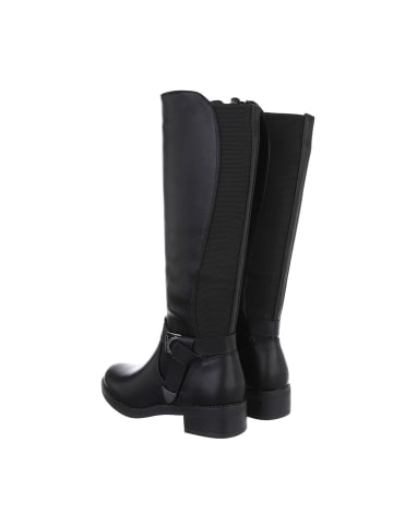 Ital-Design Stiefel in Schwarz