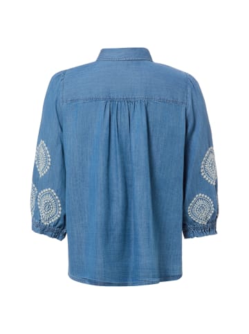 Bluse in light stone