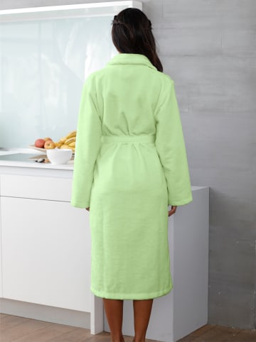Plantin Bademantel in lindgrün