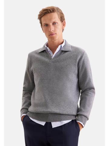 Seidensticker Pullover Regular in Grau