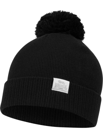 Lonsdale Mütze "Embsay Pudelmütze" in Schwarz