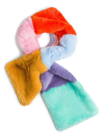 Marie Lund Schal in rot mehrfarbig - 0003