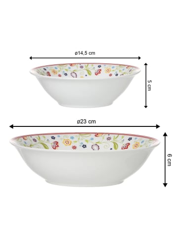 Ritzenhoff & Breker Salatschalen Set Shanti in Bunt in bunt