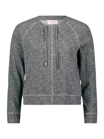 Betty Barclay Shirtjacke mit Rippenstruktur in Grau/Grau