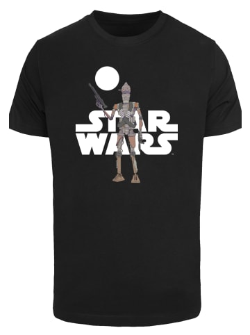F4NT4STIC T-Shirt Star Wars The Mandalorian IG 11 Action Figure in schwarz