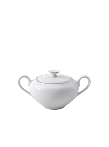 Villeroy & Boch Zuckerdose 6 Pers. Anmut Platinum No.1 in weiß